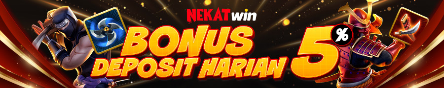 nekatwin bonus deposit harian 5 persen